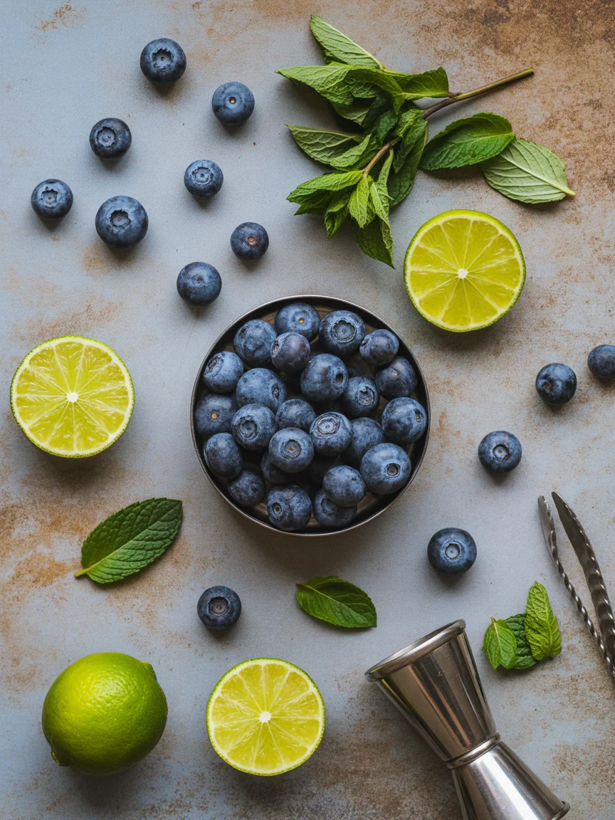 blueberry mojito