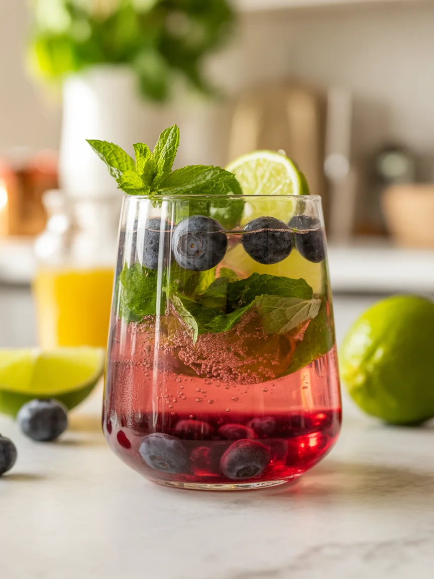 blueberry mojito