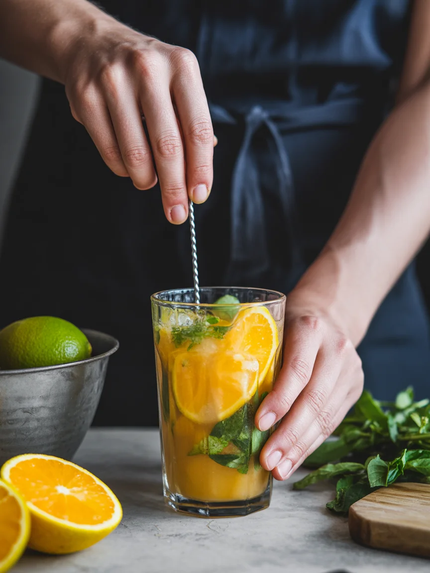 Sweet and Zesty Mango Mojito - A Fun Twist on a Classic!