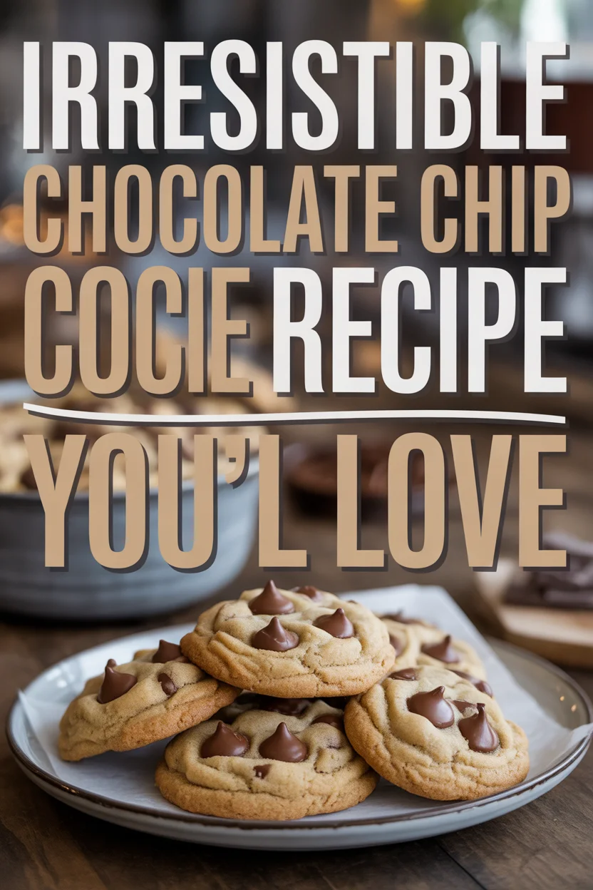 Irresistible Chocolate Chip Cookie Recipe You'll Love
