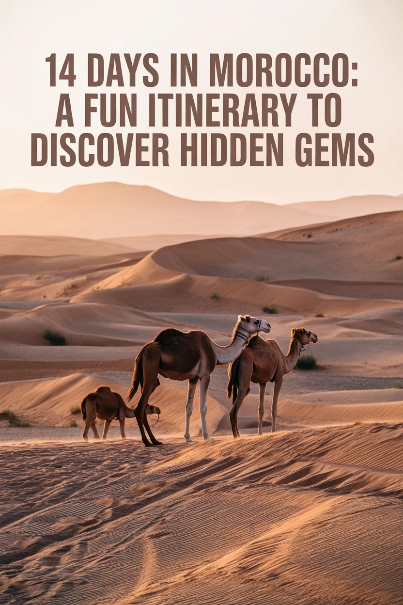 14 Days in Morocco: A Fun Itinerary to Discover Hidden Gems