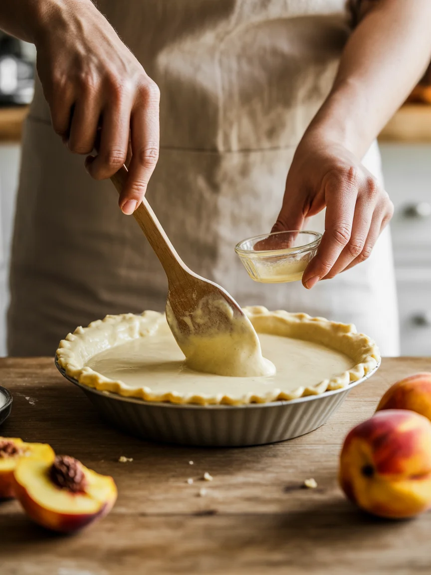 Deliciously Simple Peaches and Cream Pie You’ll Want to Share