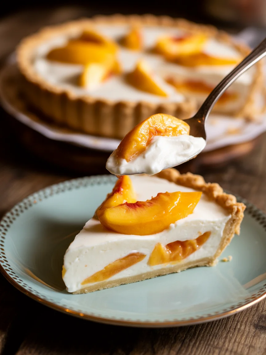 Deliciously Simple Peaches and Cream Pie You’ll Want to Share
