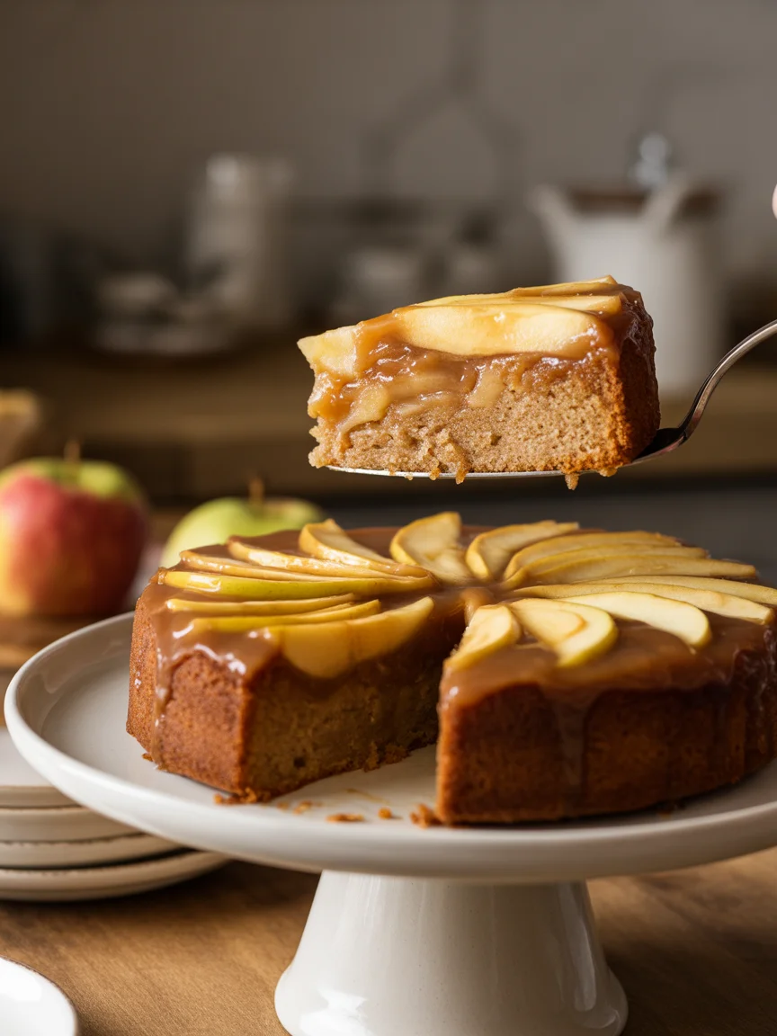 Deliciously Simple Apple Upside Down Cake You’ll Love