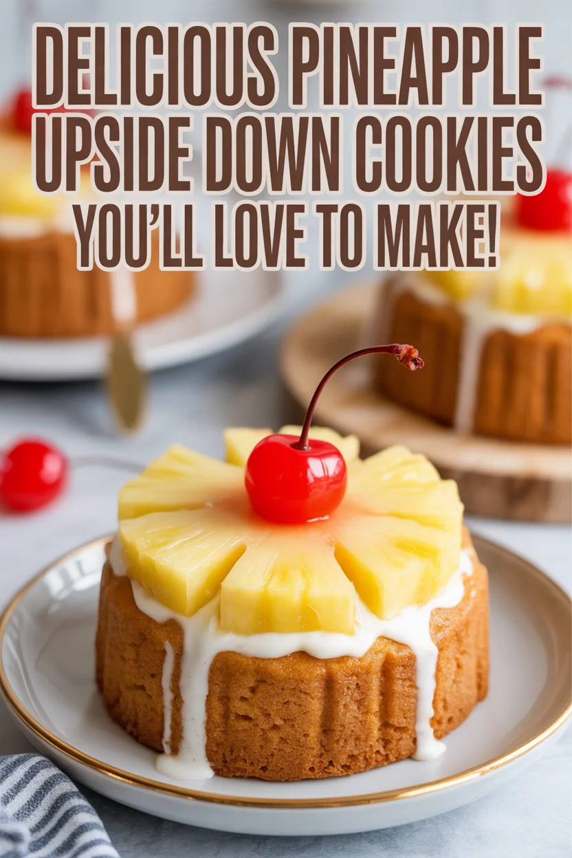 Delicious Pineapple Upside Down Cookies You’ll Love to Make!