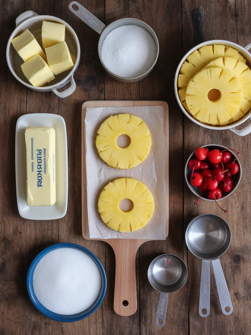 Pineapple Upside Down Cookies