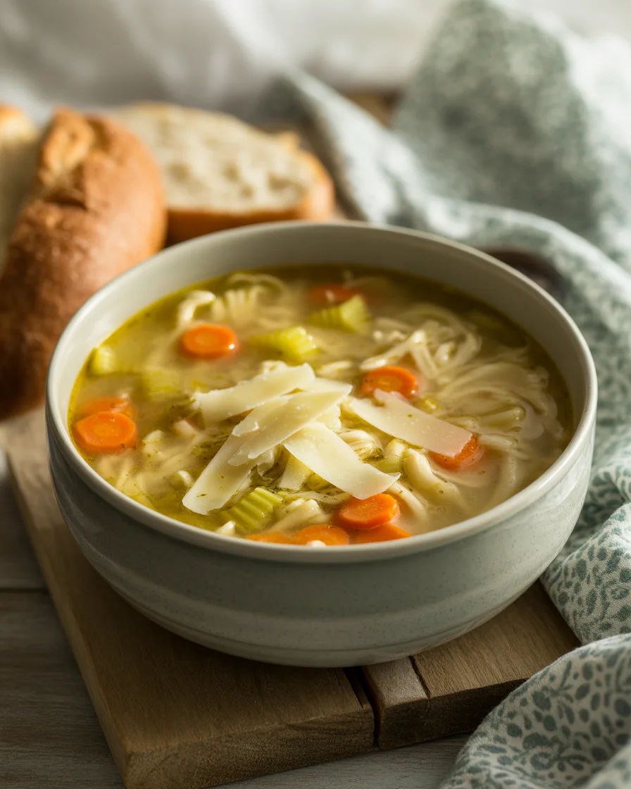 Homestyle Chicken Noodle Soup
