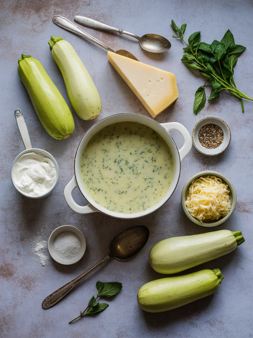 Warm and Cozy Creamy Zucchini Soup You’ll Love