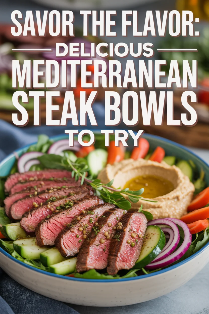 Mediterranean Steak Bowl