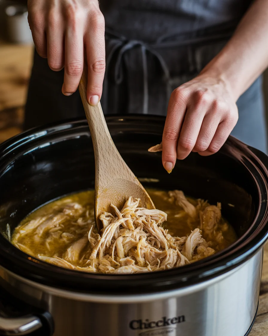 Crockpot Shredded Chicken