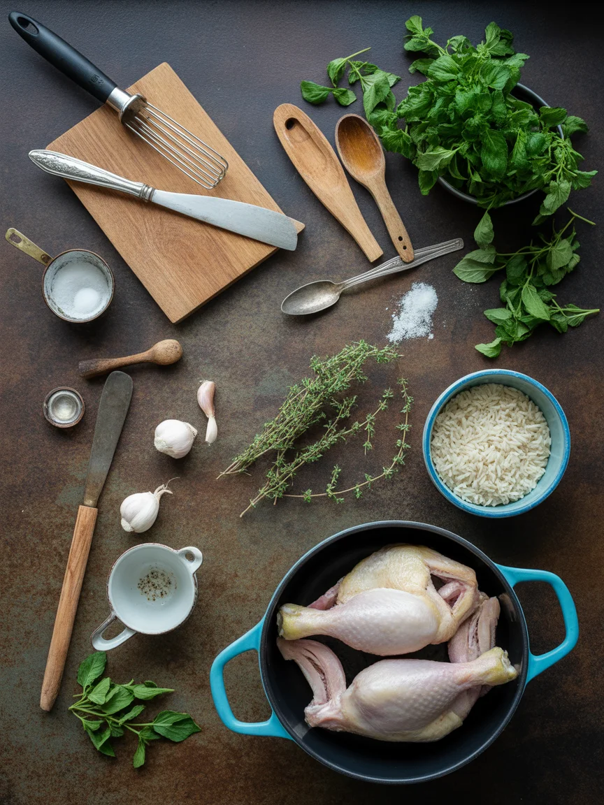 Creamy Smothered Chicken Rice