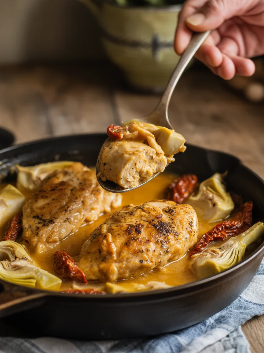 Savory Mediterranean Chicken Skillet for a Quick Weeknight Meal