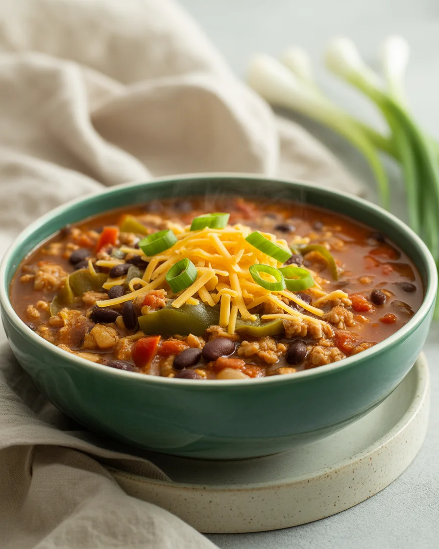 Healthy Crockpot Turkey Chili with Black Beans: 7 Protein-Packed Wins
