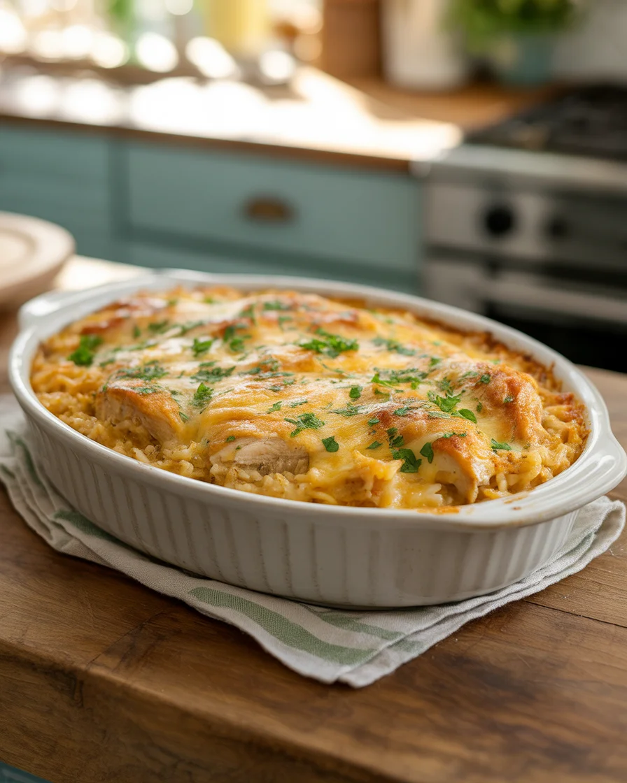 chicken and rice casserole