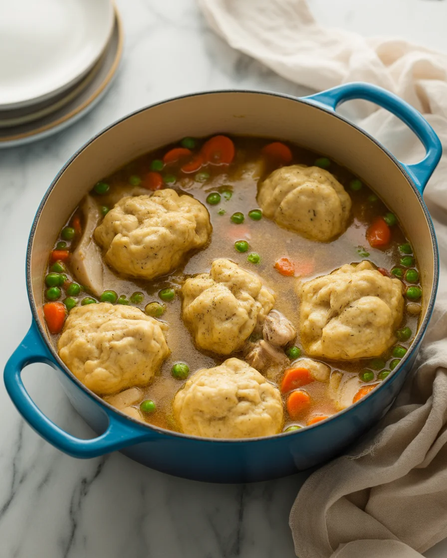 homestyle chicken and dumplings