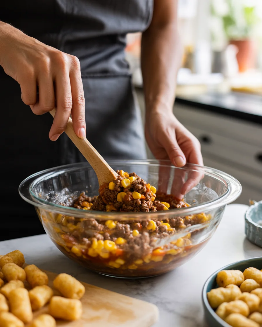 Tater Tot Casserole: 7 Crispy-Top, Kid-Approved Tricks 3 tater tot casserole recipe