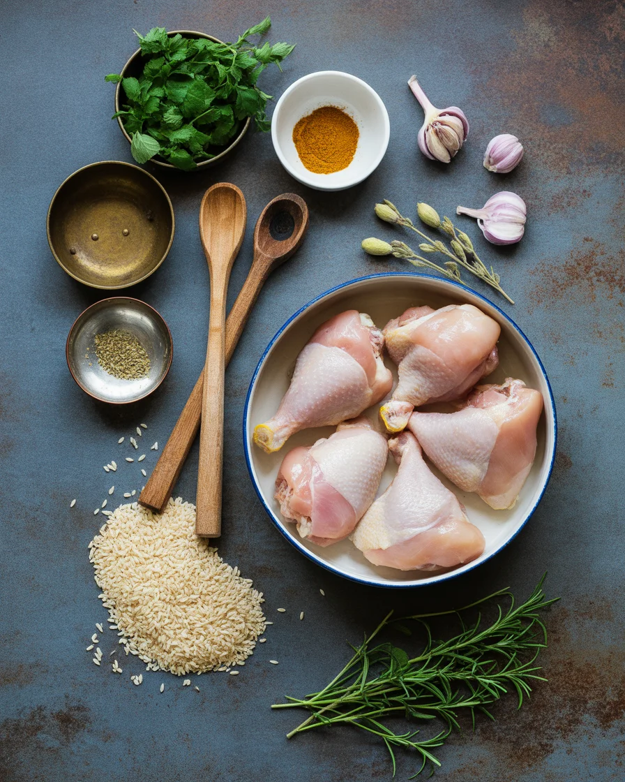 one pot chicken and rice