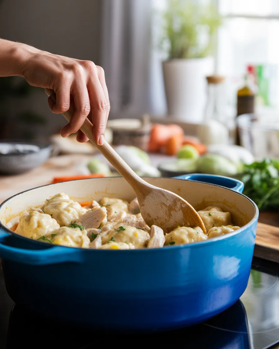 homestyle chicken and dumplings
