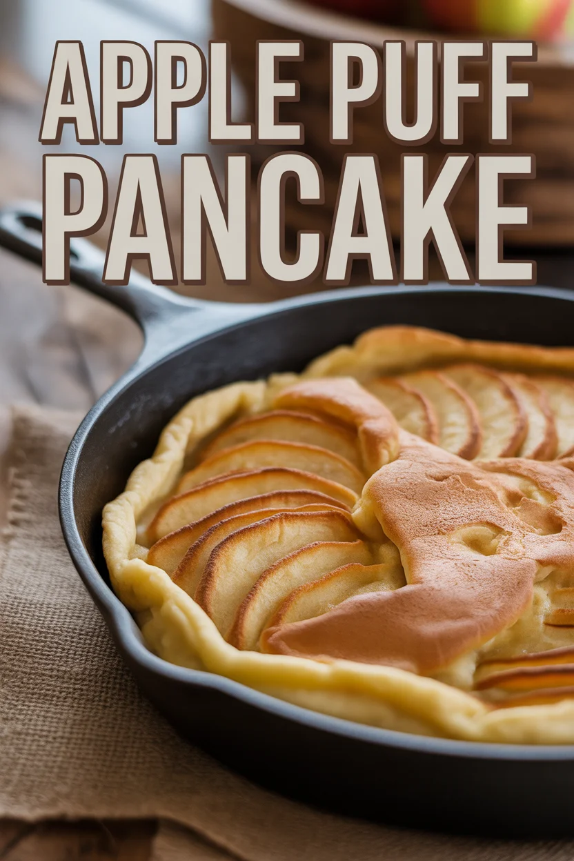 Apple Puff Pancake