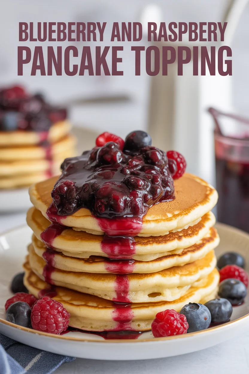 Blueberry and Raspberry Pancake Topping