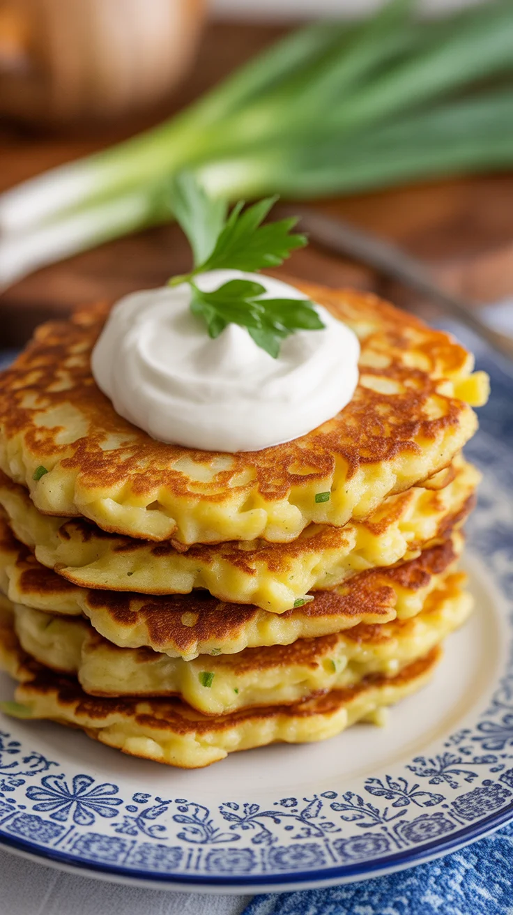 My Crispy Mashed Potato Pancake