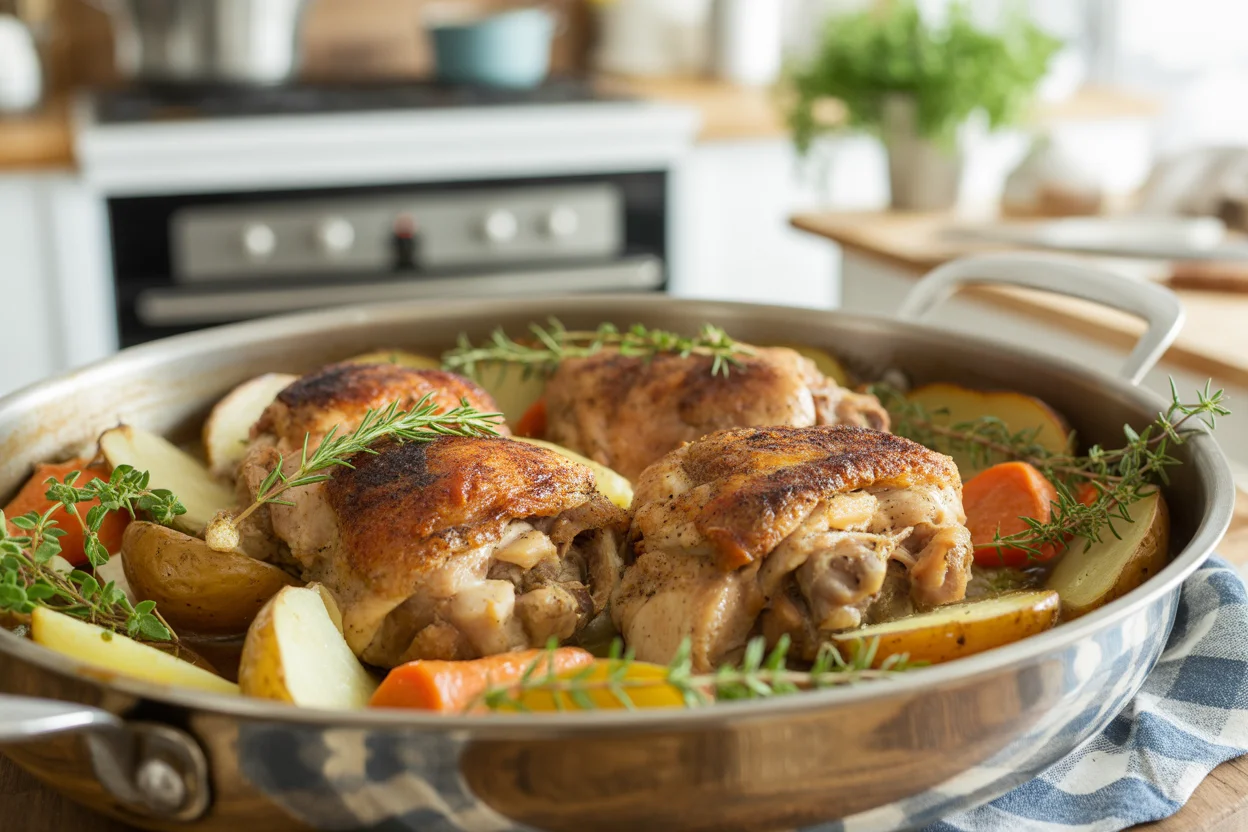 5 Easy Steps to a Delicious Chicken Pot Roast Crockpot Meal