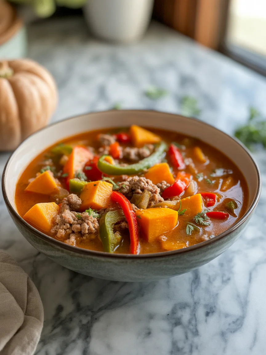 Warm Your Bowl: Delectable Sausage and Sweet Potato Soup Recipe