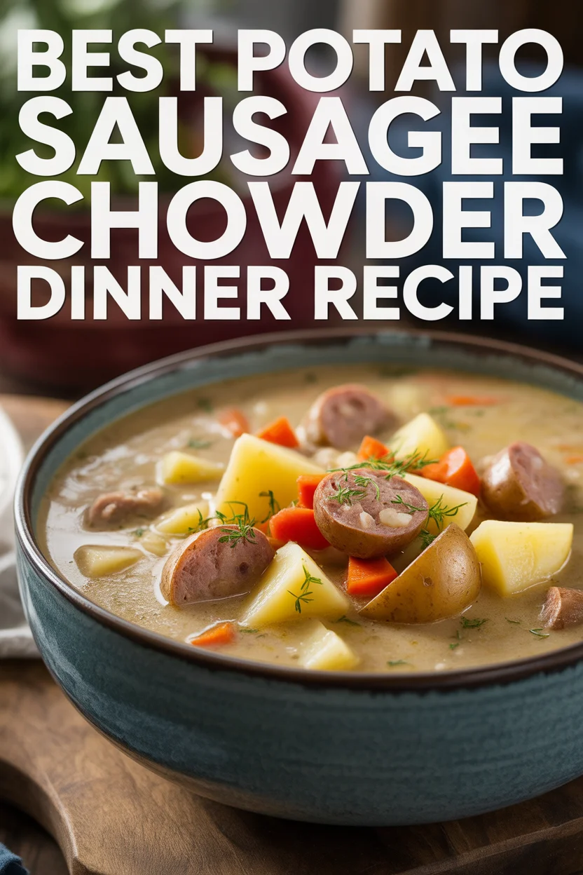 Best Potato Sausage Chowder Dinner Recipe