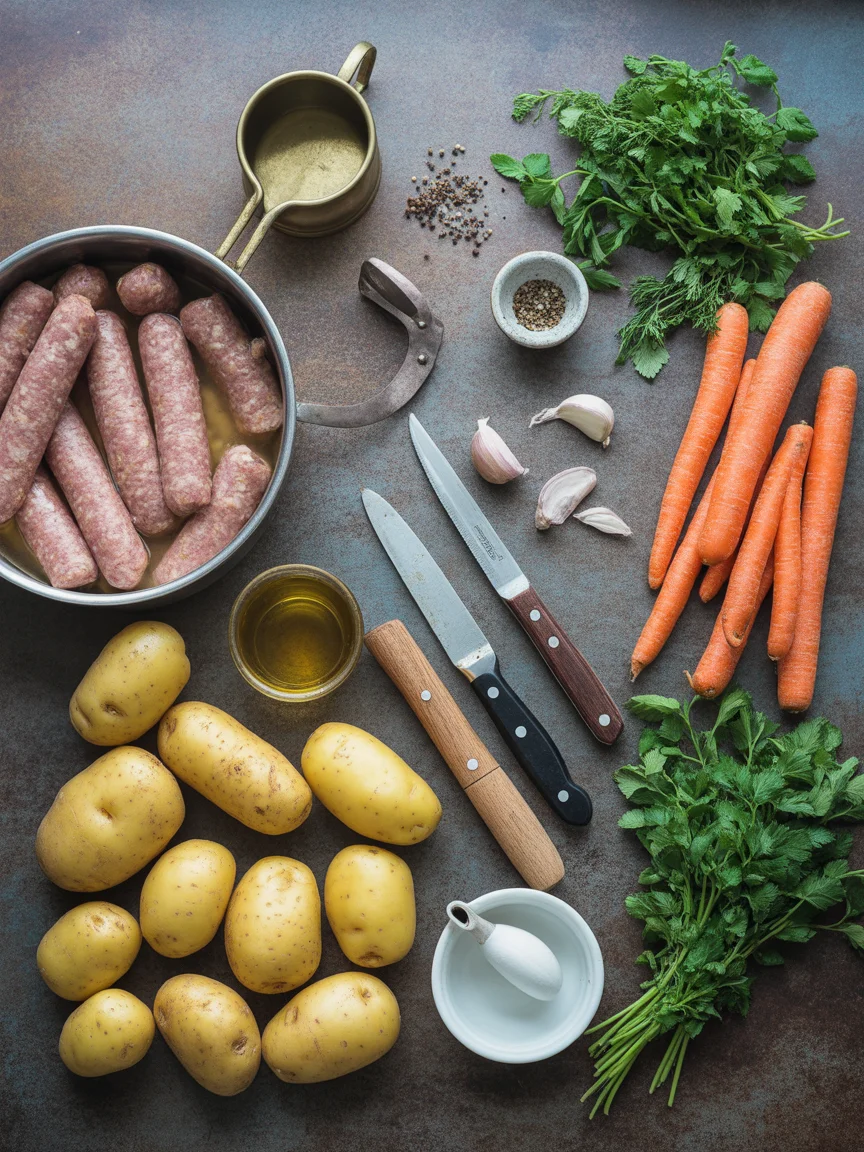 Potato Sausage Chowder Dinner Recipe