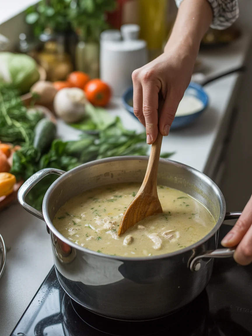 Creamy Chicken Soup