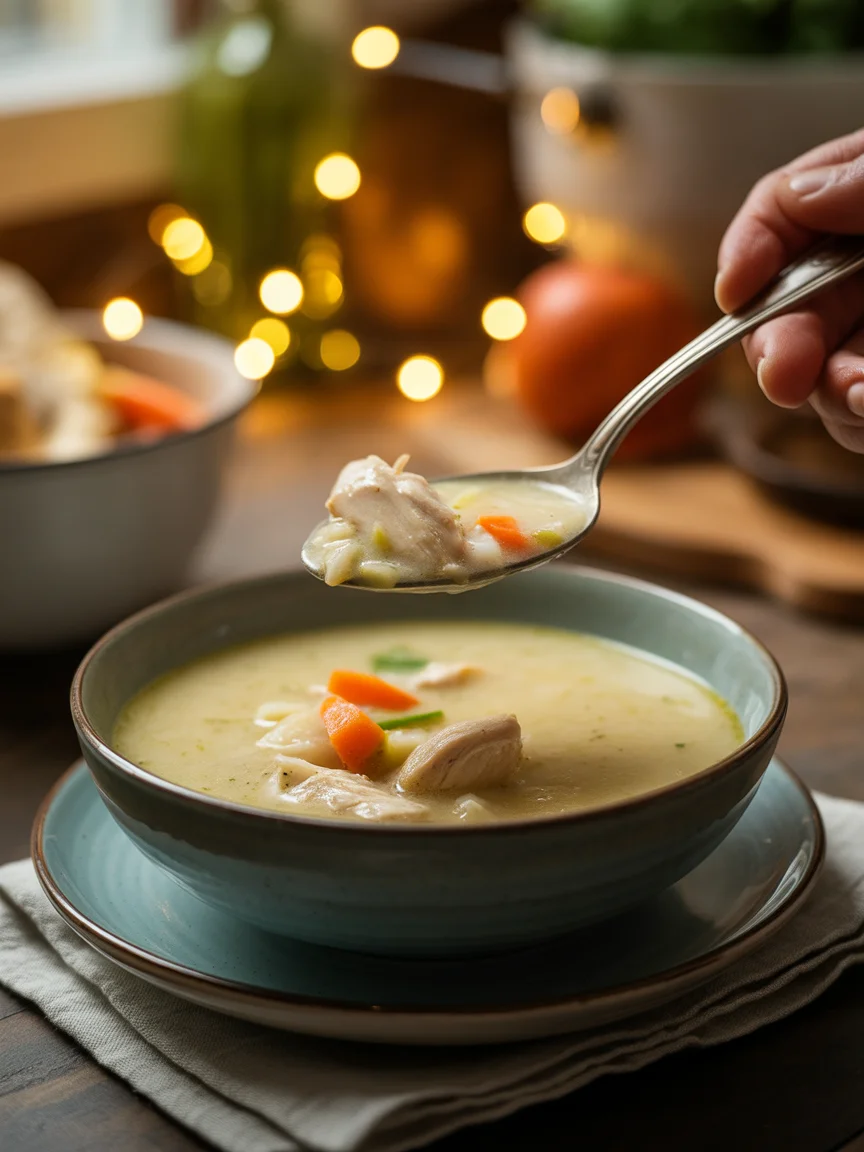 How To Make Creamy Chicken Soup