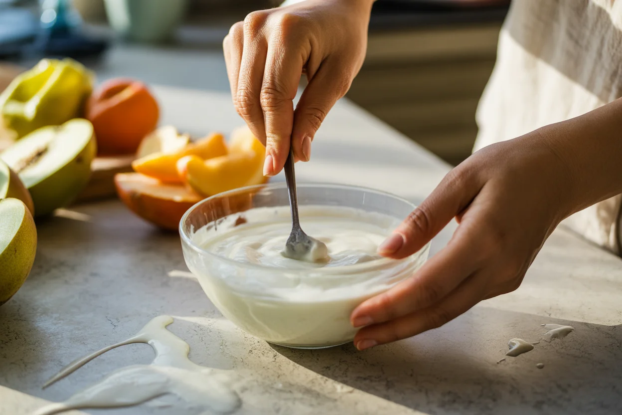 Dry yogurt bowls