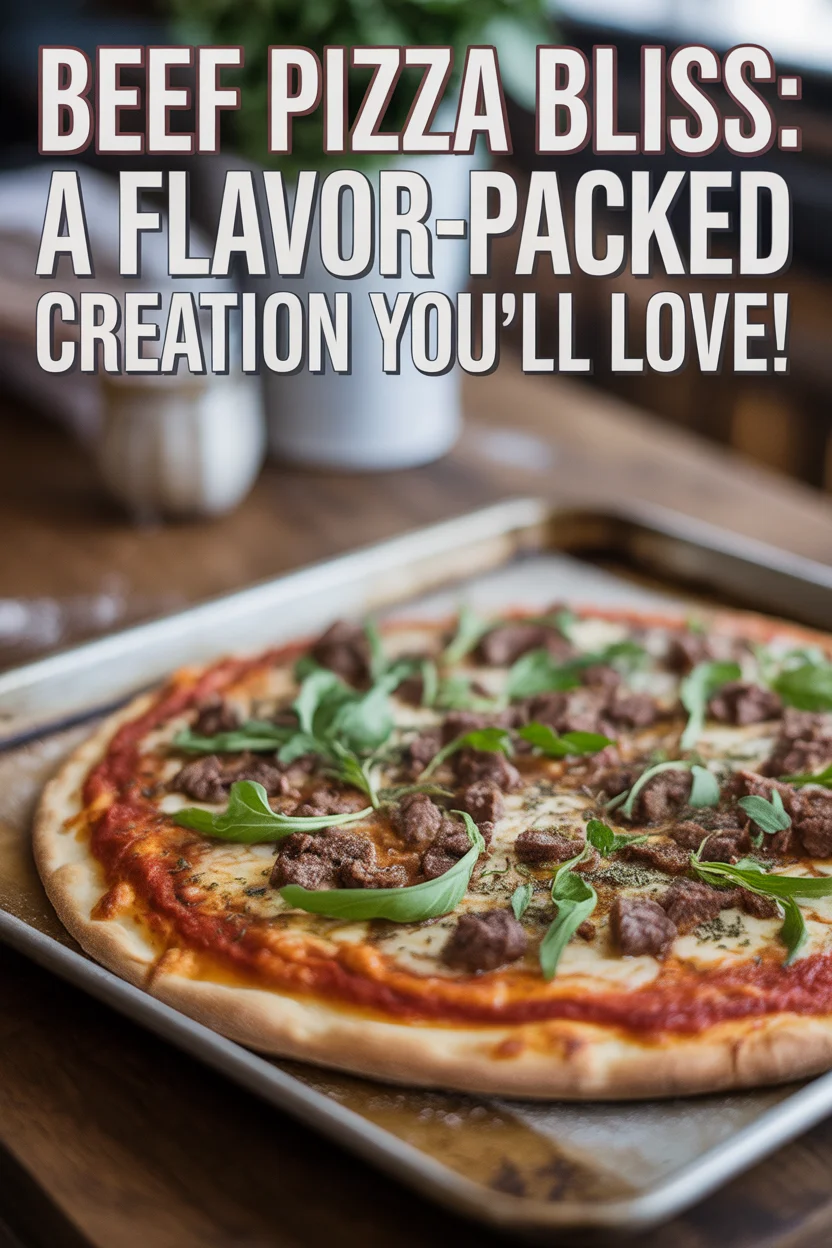 beef pizza