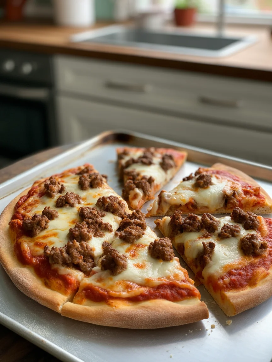 beef pizza
