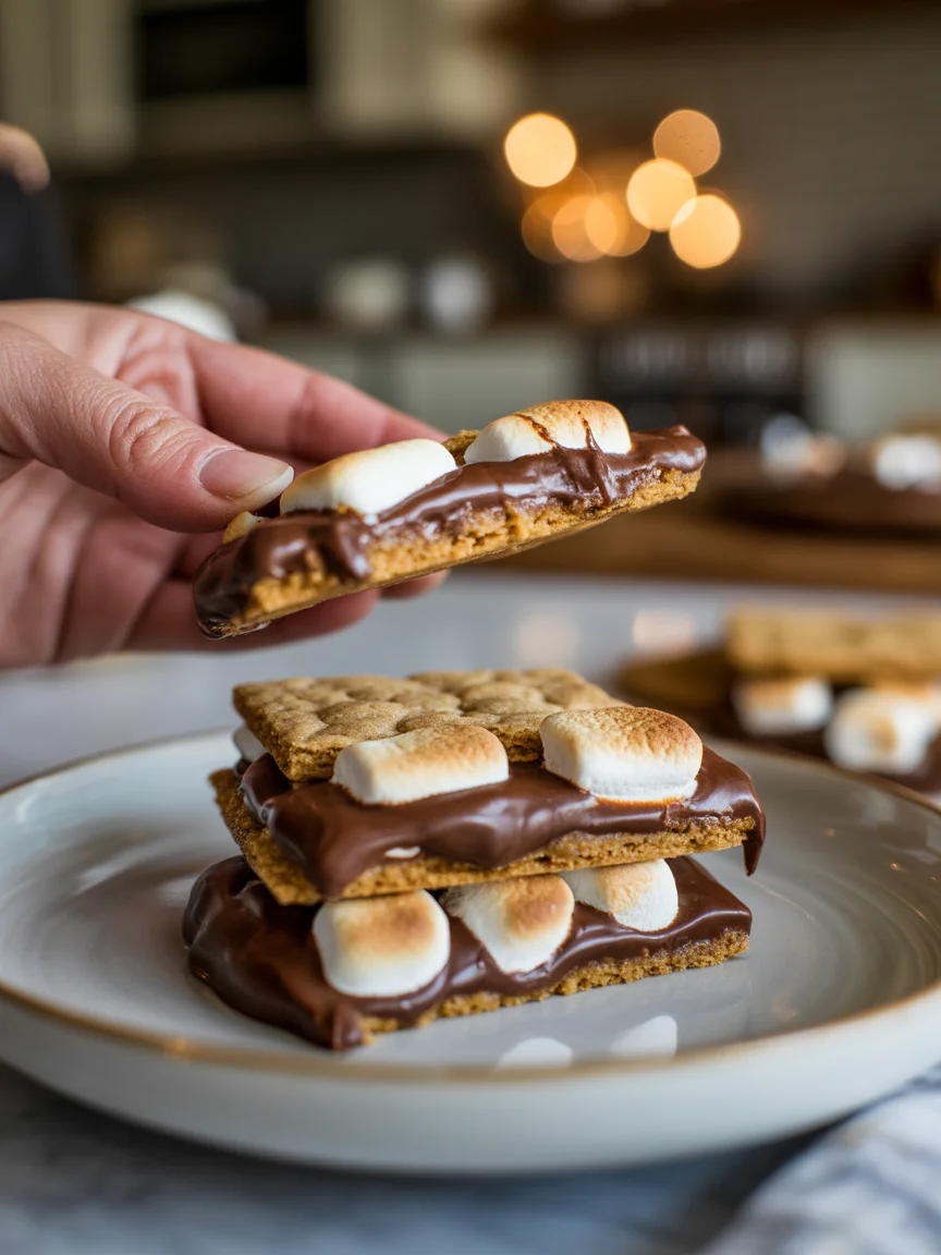 Pumpkin S'mores Cookies - Cozy Flavors in Every Bite