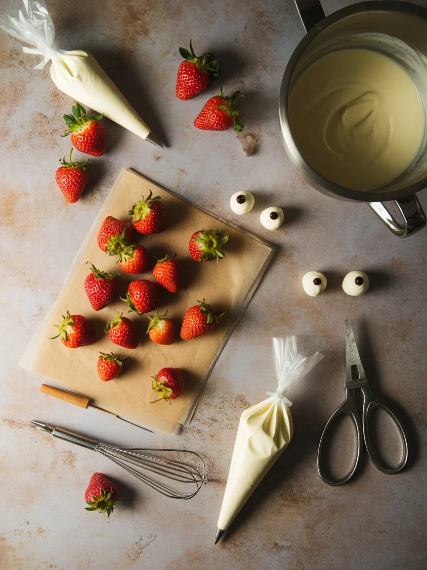 Strawberry Santas