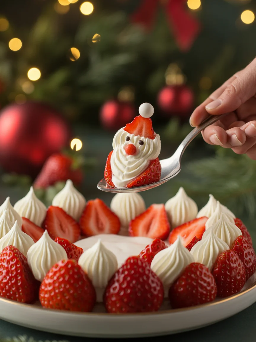 Deliciously Fun Strawberry Santas Everyone Will Love