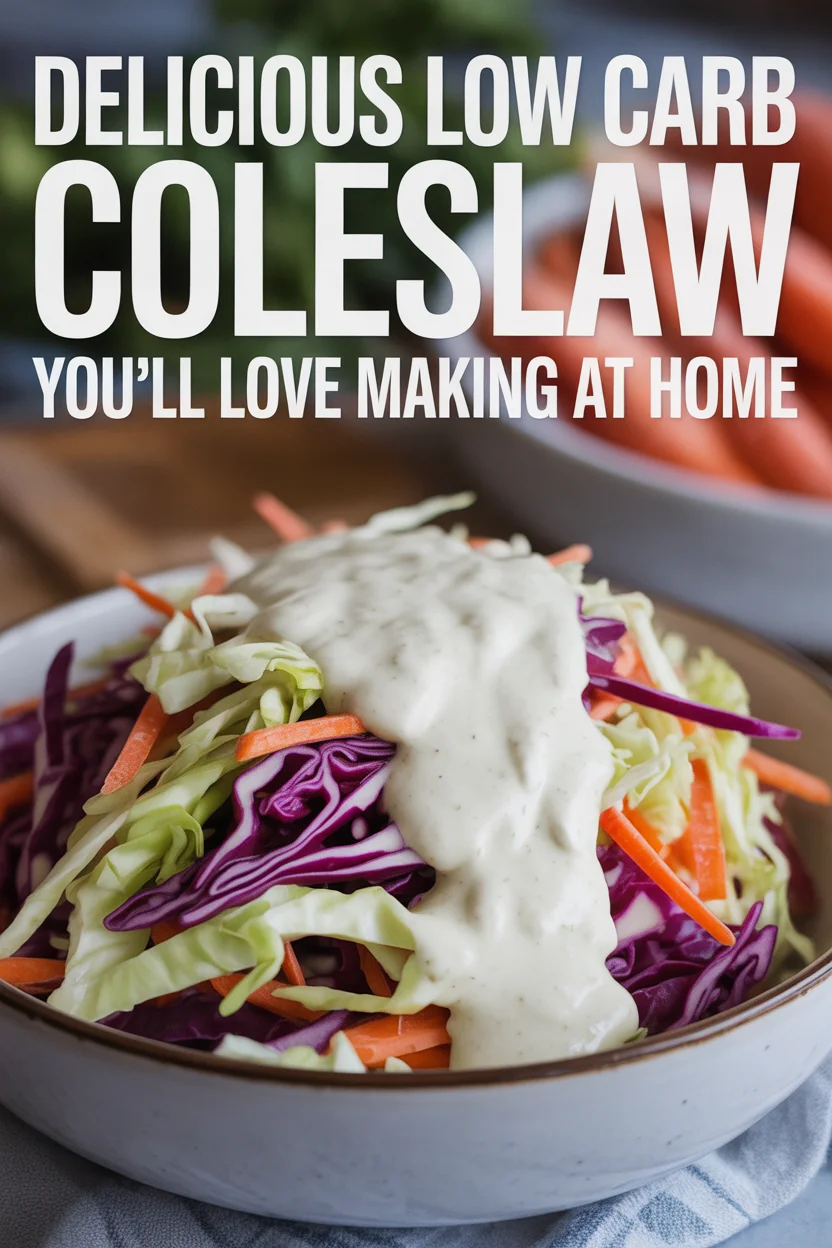 Low Carb Coleslaw