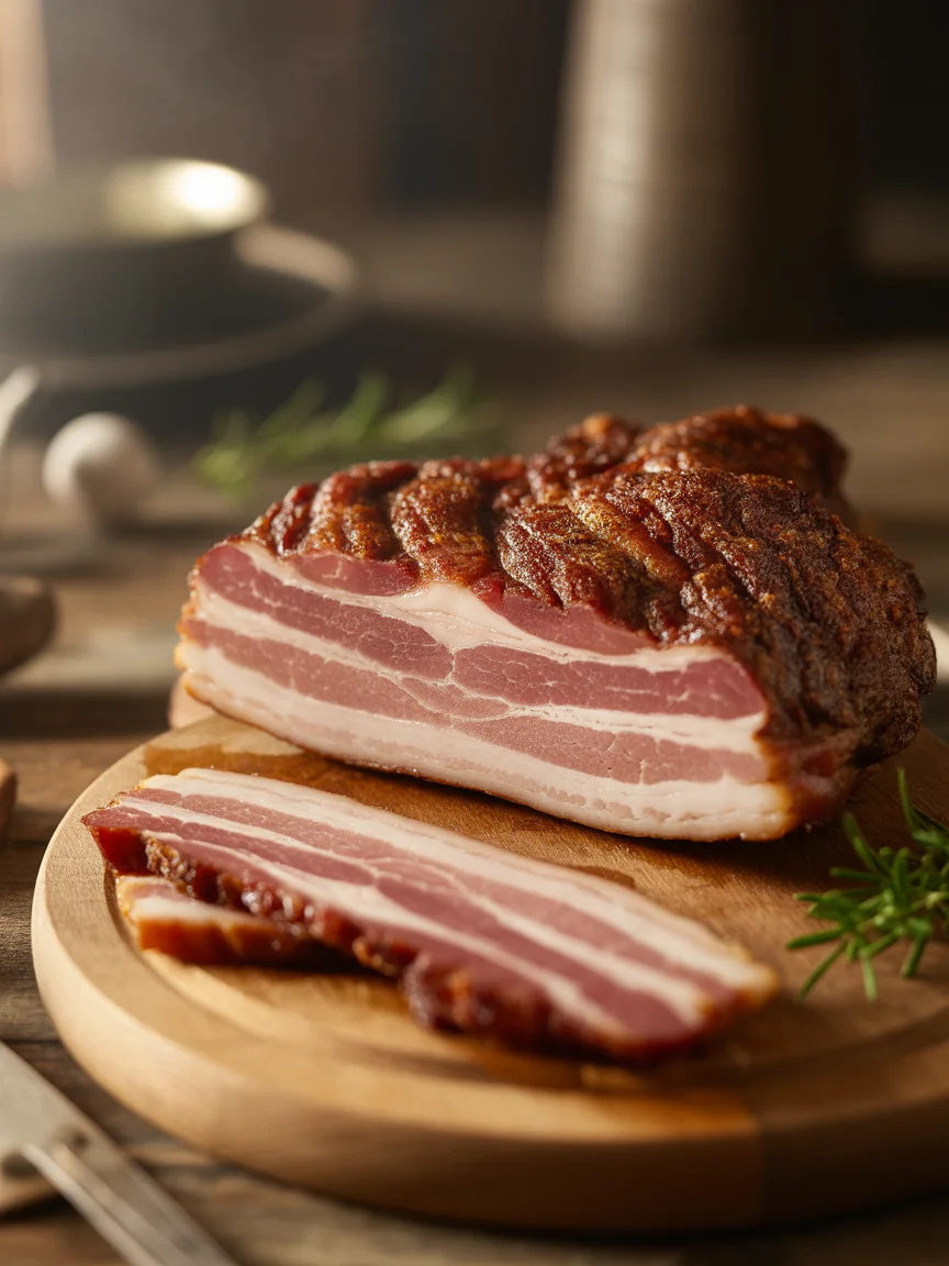Beef bacon