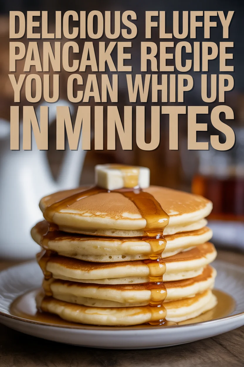 Delicious Fluffy Pancake Recipe You Can Whip Up in Minutes