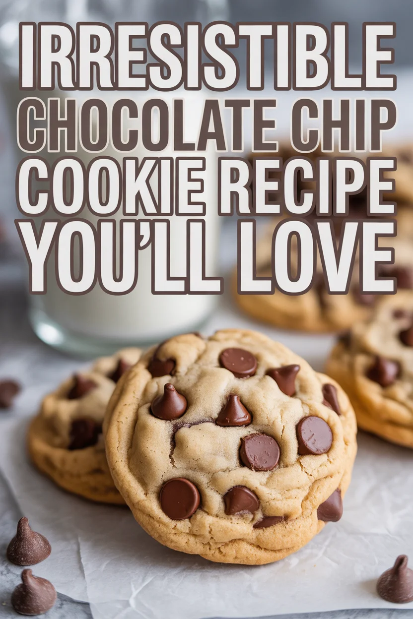Irresistible Chocolate Chip Cookie Recipe You'll Love