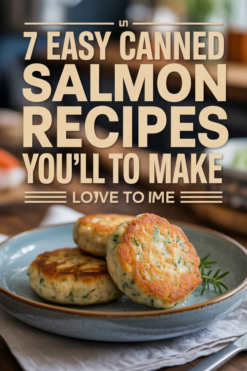 Canned Salmon Recipes
