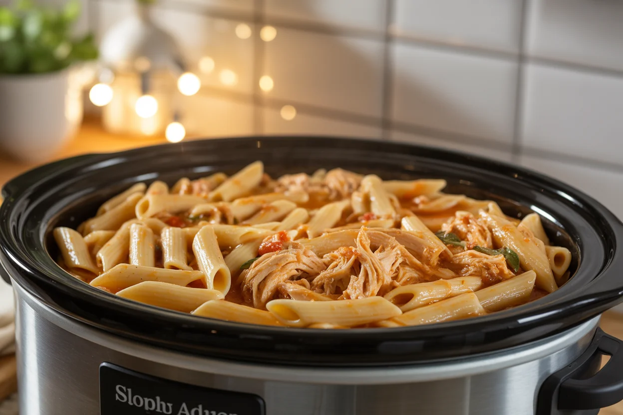 Marry Me Chicken Pasta Crockpot