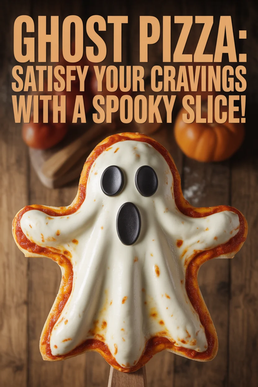 Ghost Pizza: Satisfy Your Cravings with a Spooky Slice!