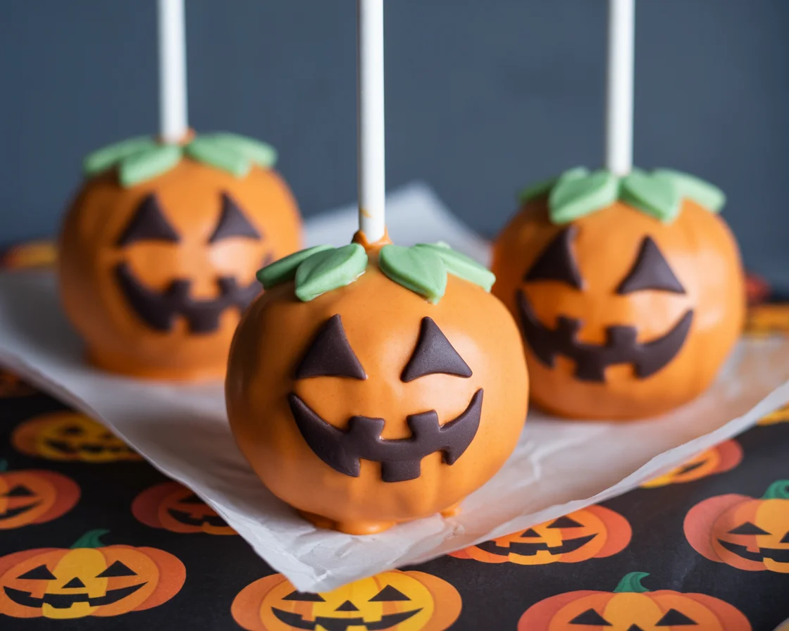 Spooktacular Pumpkin Marshmallow Lollipops for Halloween Fun