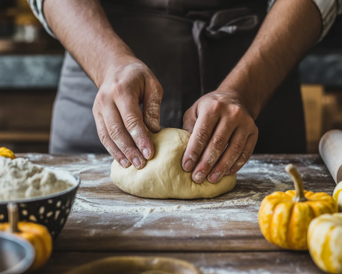 Halloween Pumpkin Pizza