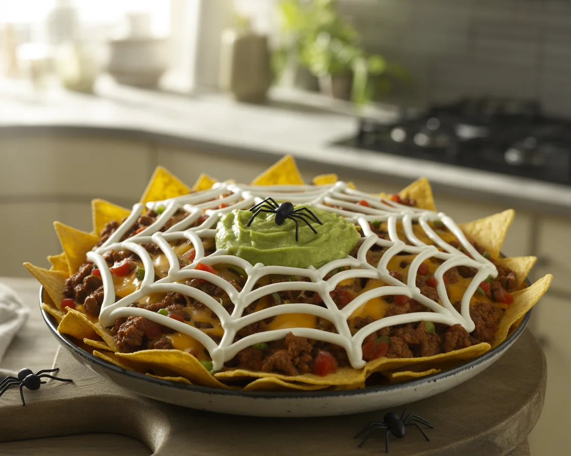 Halloween Nachos (version végétarienne)