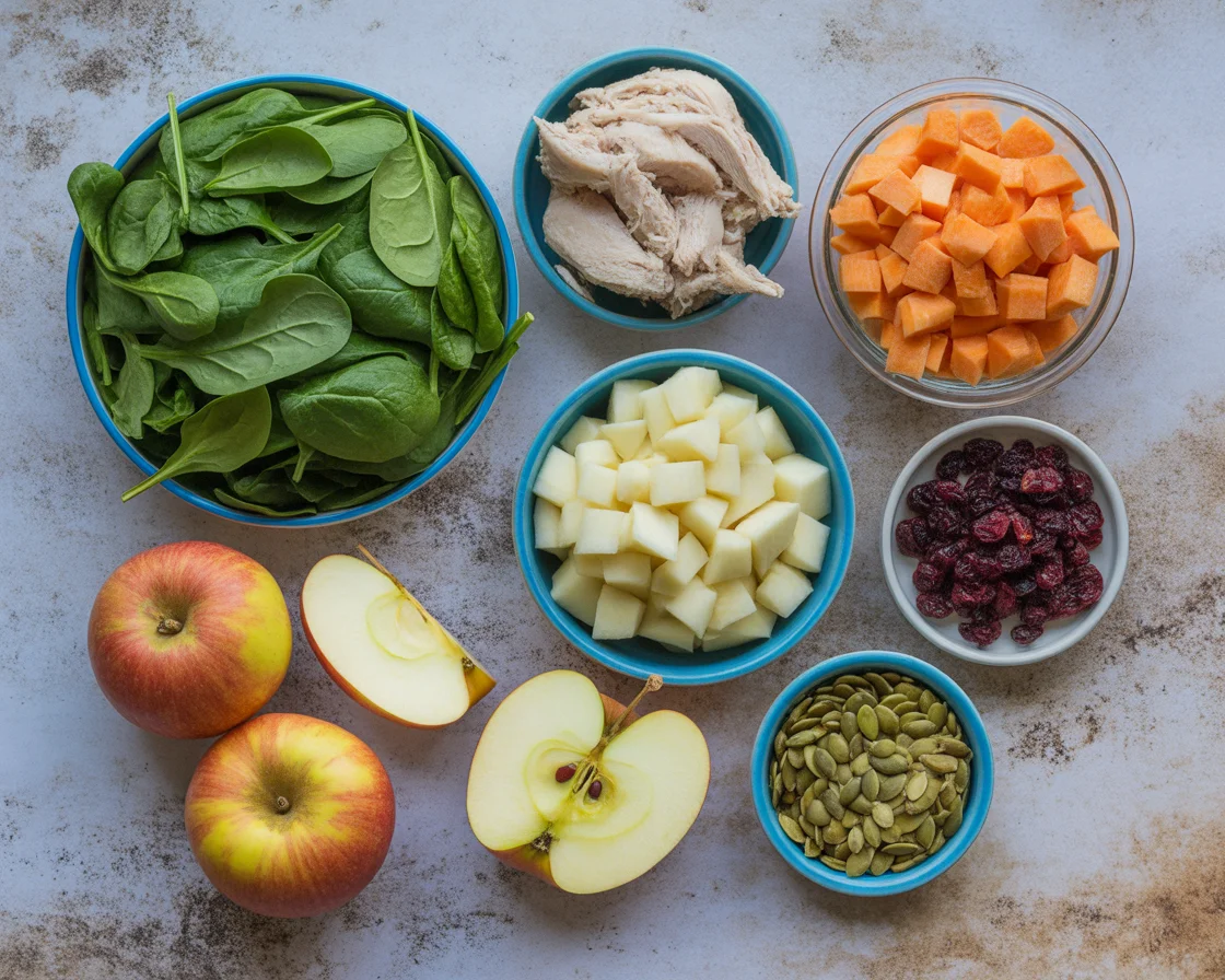 Delicious Chopped Fall Harvest Salad for Cozy Gatherings