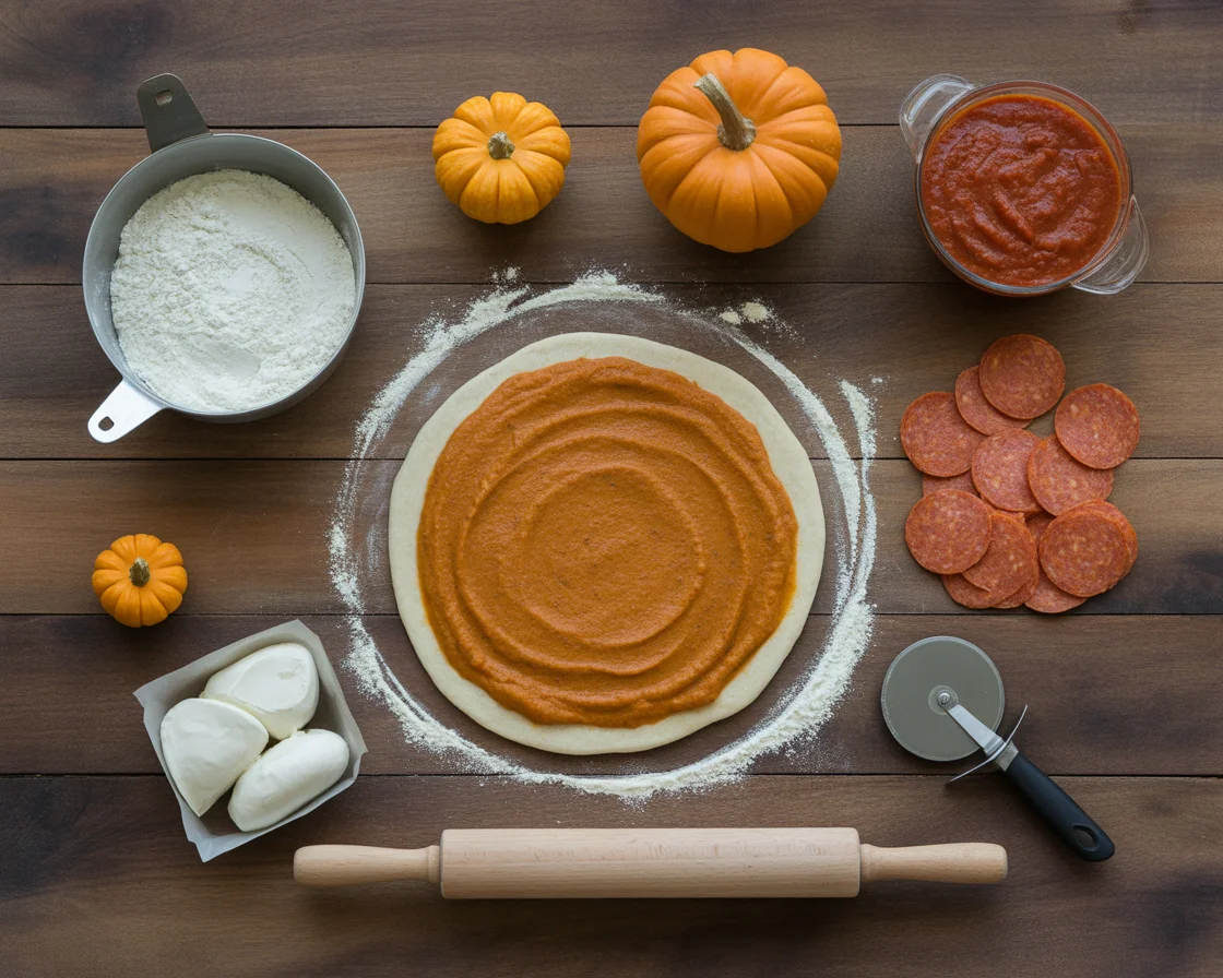 Spooky and Delicious Halloween Pumpkin Pizza for a Ghoulish Feast