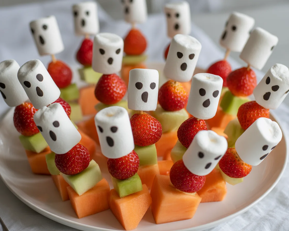 Ghost Fruit Skewers